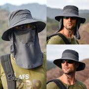 Unisex Fishermans Hat Sun Hat For Outdoor Quick Dry Breathable Fishing Summer Protection