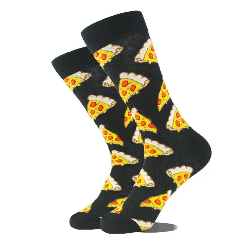 Cotton Happy Funny Socks For Men Women Unisex Crew Socks Alien Planet Shark Dinosaur Novelty Design