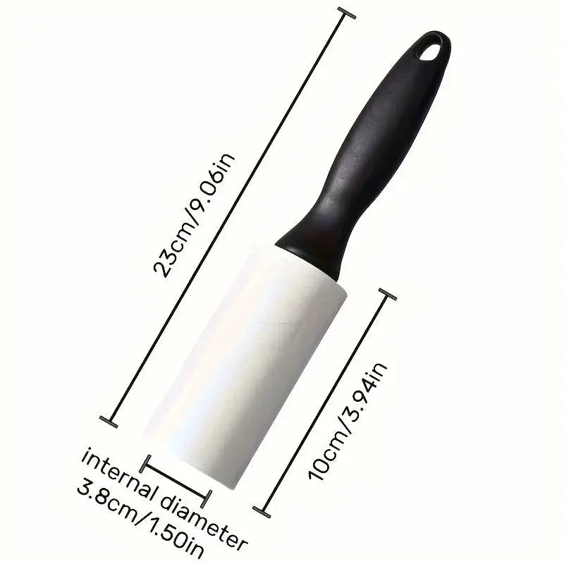 Extra Sticky Lint Roller For Pet Hair Removal 60 Sheets Per Roll Ideal For Dog And Cat Owners