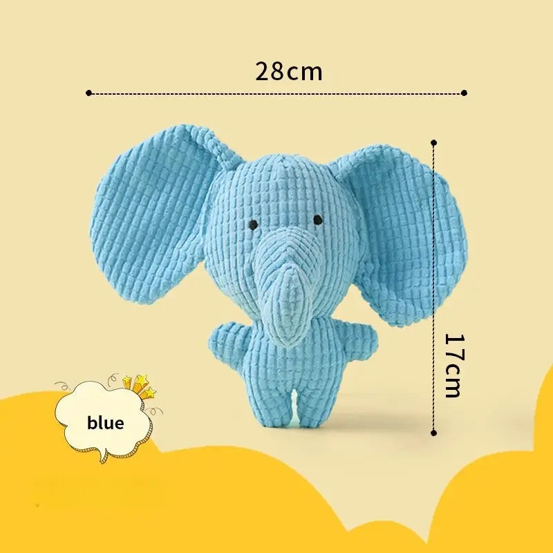 Plush Sleeping Duck Dog Toy For Small And Large Dogs Bite Resistant Teeth Grinding Relief With Duck Sound Toy