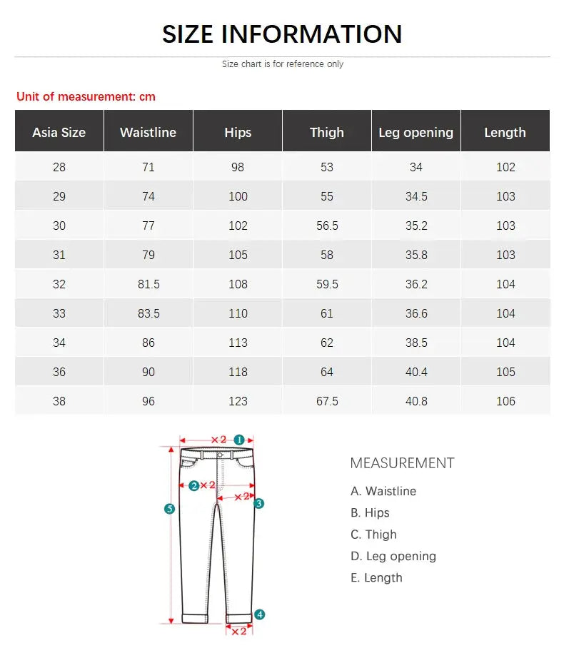 Men's white jeans by Simples Market, slim-fit casual trousers with advanced stretch
