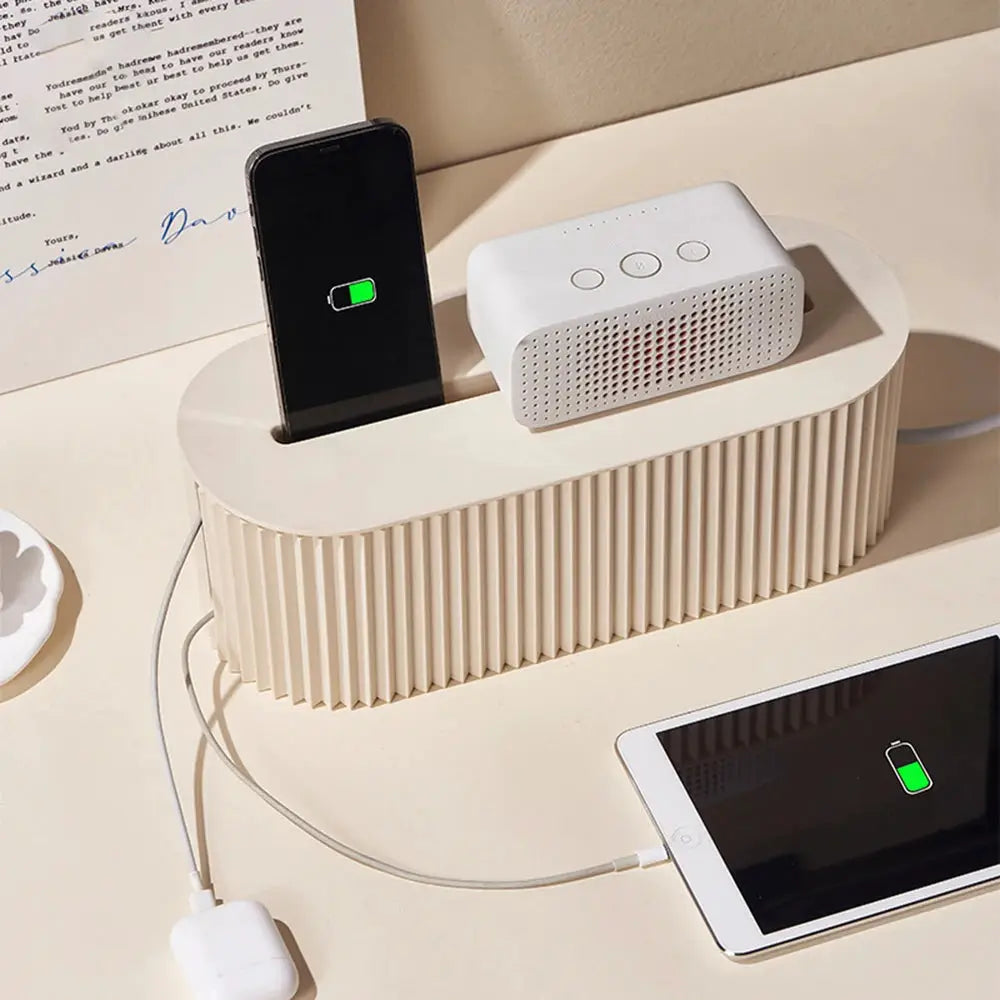 Household Socket Board Organizer Box Multi Functional Cable Management Box For Data Cables And Power Strips