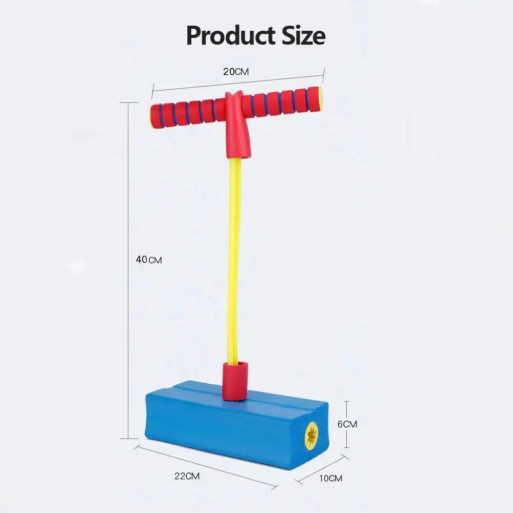 Foam Pogo Jumper For Kids Ages Three And Up Outdoor Toy Sensory Toy Autism Friendly Balance And Motor Skills Gift
