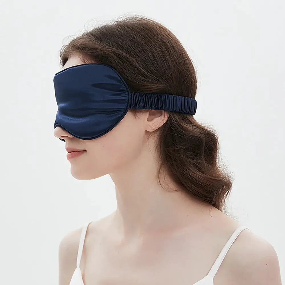 Mulberry Silk Sleep Mask For Men And Women Total Blackout And Skin Friendly Comfort