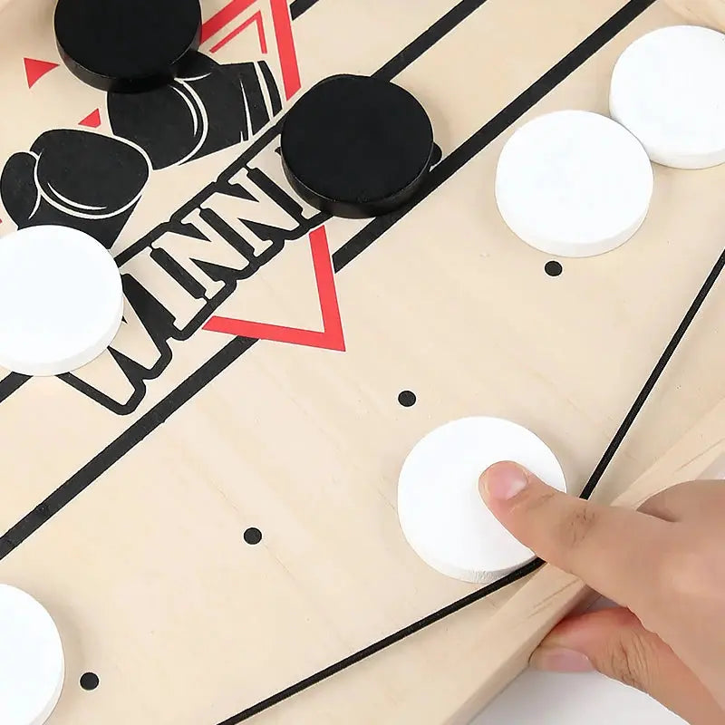 Table Hockey Paced Sling Board Puzzle Game For Parties Desktop Battle Interactive Toys For Children And Family Fun