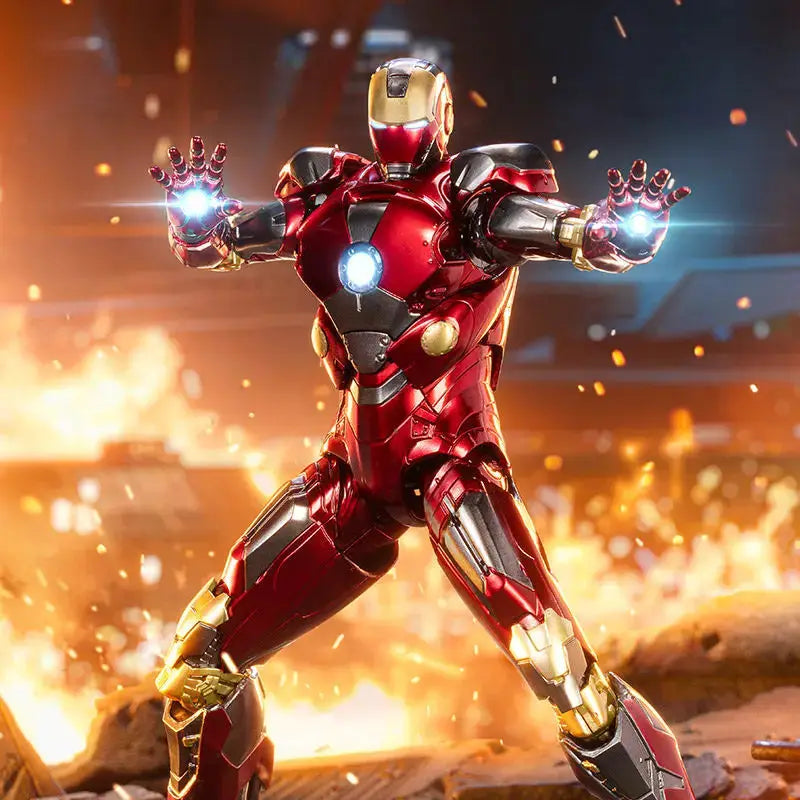 ZD Original Iron Man MK31 MK32 Piston Romeo MK10 MK19 Tiger One Tenth Scale Armor Marvel Legends Avengers Action Figure Toy