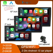 BQCC 4-core 2-DIN Android Auto car stereo by Simples Market with GPS/WiFi, IPS 7/9/10 in displays