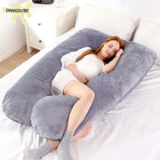 PANGDUBE Pregnancy Pillow 130x70 Cm Full Body Support Pillow For Pregnant Women And Nursing Mothers