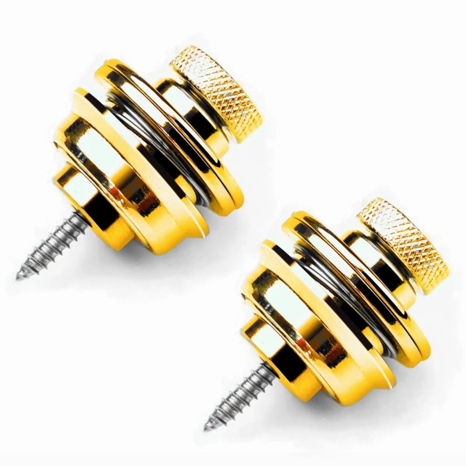 Miwayer Heavy Duty Metal Guitar Strap Lock 1 Pack Security Straplock For Electric Acoustic Bass Ukulele