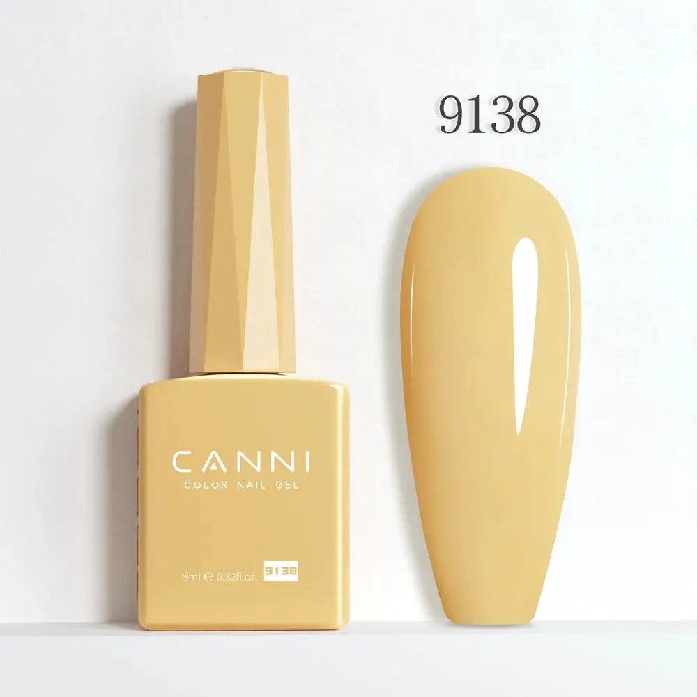 Canni Hema Free Nail Gel Polish Christmas Red Collection Semi Permanent 9ml Long Lasting Shine