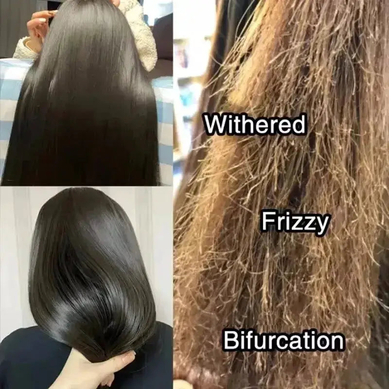 Magical Keratin Hair Mask 5 Seconds Repair Damaged Frizzy Hair Soft Smooth Shiny Nourishing Deep Moisturizing Hair Care