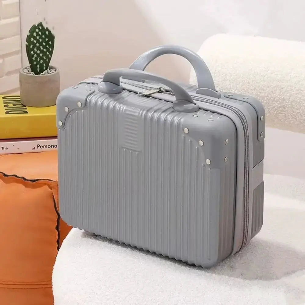 VoyageLite 14 Inch Lightweight Travel Cosmetic Case Waterproof Carry On Organizer For Toiletries And Makeup