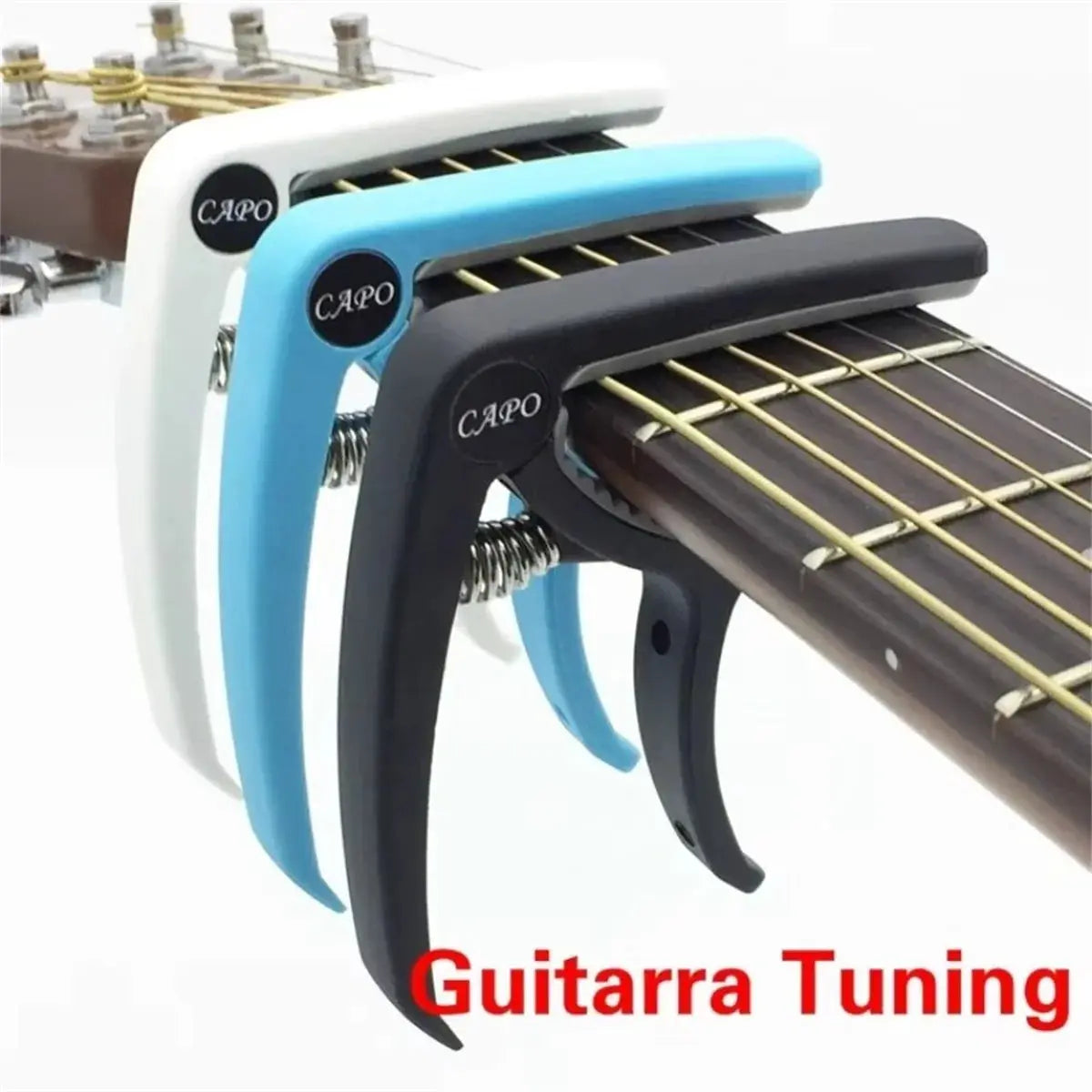 Miwayer Guitar Capo for 6 String Acoustic Electric Classical Guitars Ukulele Bass Guitar Tuning Clamp Accessories