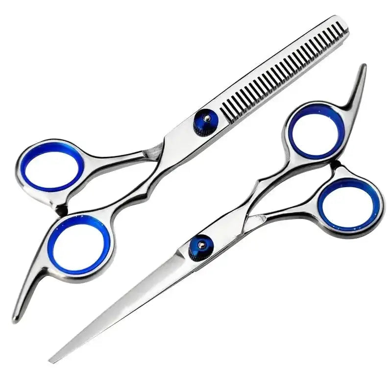 Professional Hairdressing Scissors Stainless Steel Cutting And Thinning Barber Shears For Home Salon Use
