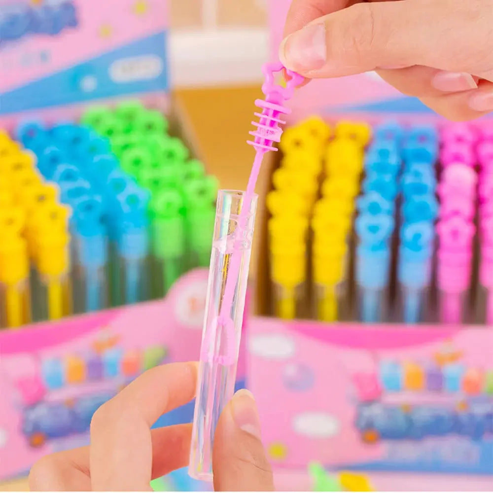 10 to 30 Pieces Mini Cute Bubble Empty Tubes Party Favors for Kids Birthday Wedding Guests Pinata Rewards