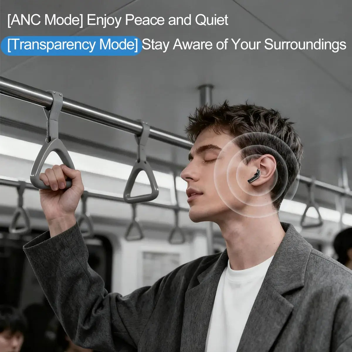 NovaSound Wireless Bluetooth Headphones RealTime Translation 144 Languages For Business Travel With Touch Control