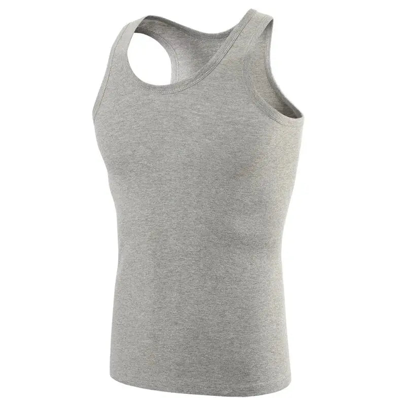 Men's Cotton Sleeveless Sports Vest Tank Top For Fitness Training Pack Of 1 3 5 Piece Set Casual Leisure
