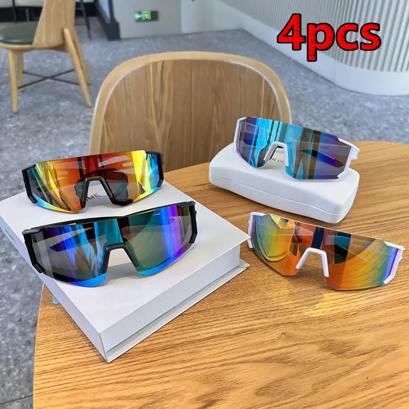 TrailGuard Outdoor Sports Glasses Set Two Piece UV400 Lenses Block UVA UVB Rays Sandproof Eye Protection for Activities