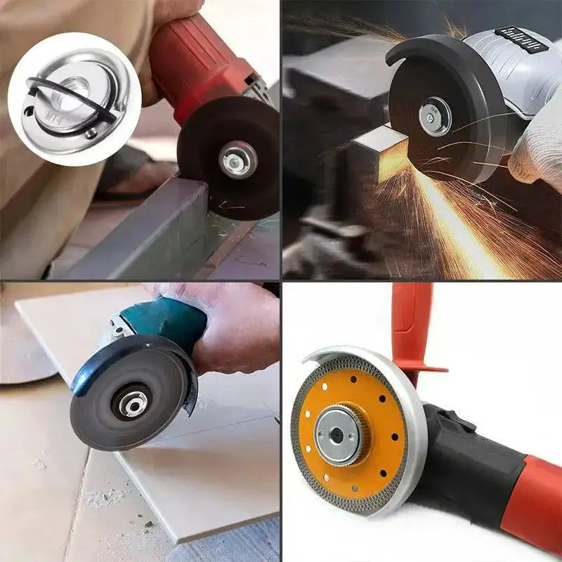 M10 Quick Release Self Locking Flange Nut With Pressing Plate Gear Type Accessories For Angle Grinder Polishing Discs