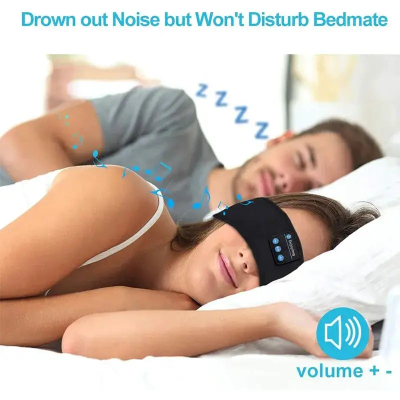 Bluetooth Earphones Sleeping Headband Wireless Headphones With Active Noise Cancellation For Sleep And Sports