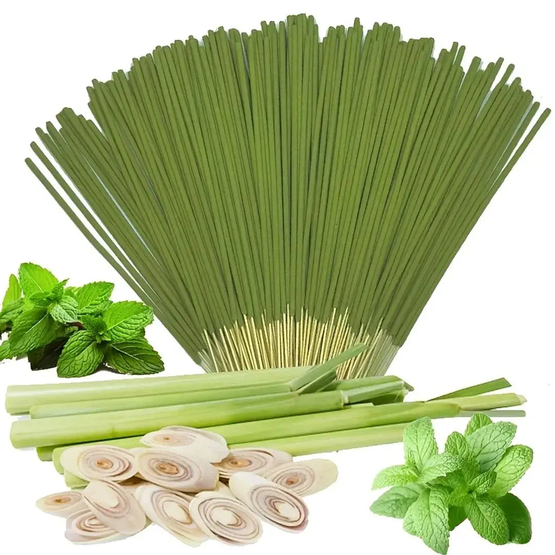 Extended Burning Time Lemongrass Oil Stick for Home and Outdoor Use 45 Minute Burn Scent for Camping Yard Pool Decor