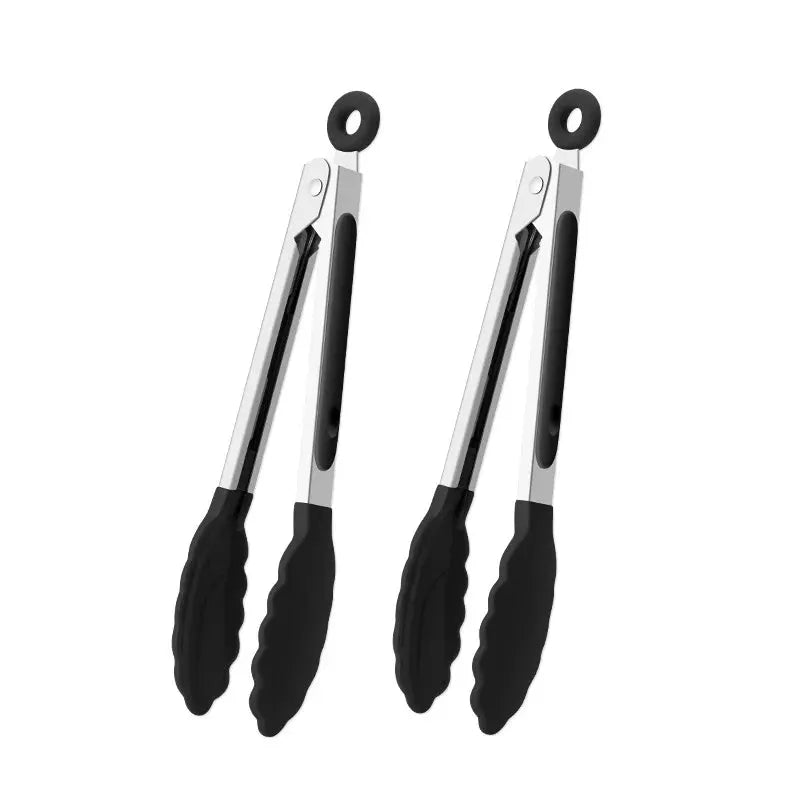 High Temperature Resistant Nylon And Stainless Steel Bread Clip For Outdoor BBQ And Kitchen Use