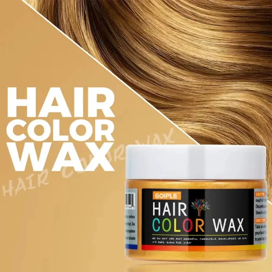 Valentines Day DIY Hair Dyed Mud Colour Wax Easy To Wash Coloring Cream For Hair Beard And Eyebrows