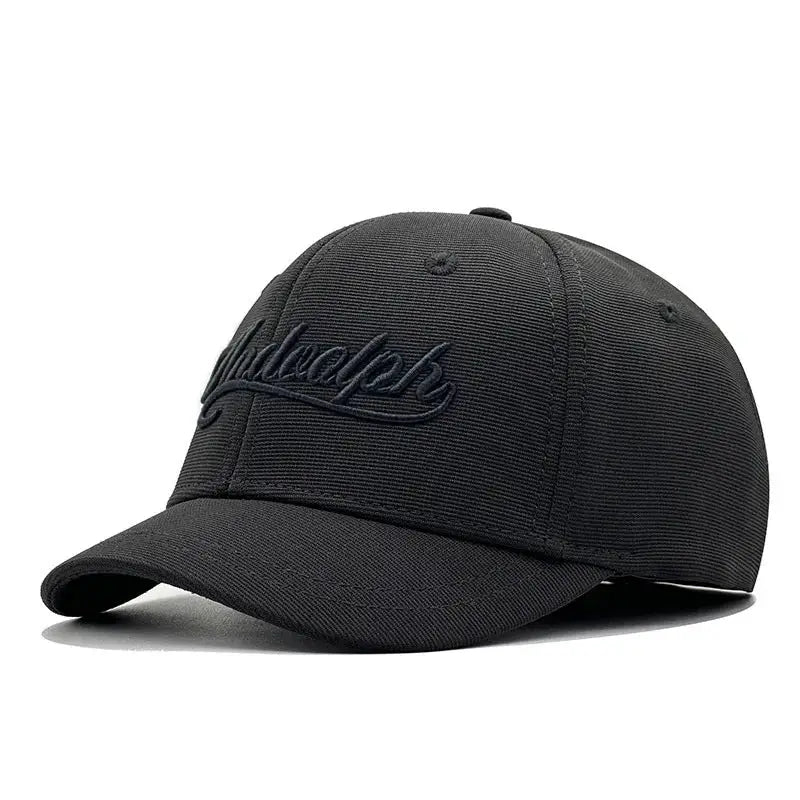 Big Head Hat Back Closed 5cm Short Brim Baseball Cap For Men Mesh Fitted Stretchy Full Closed Caps 56-60cm 61-65cm