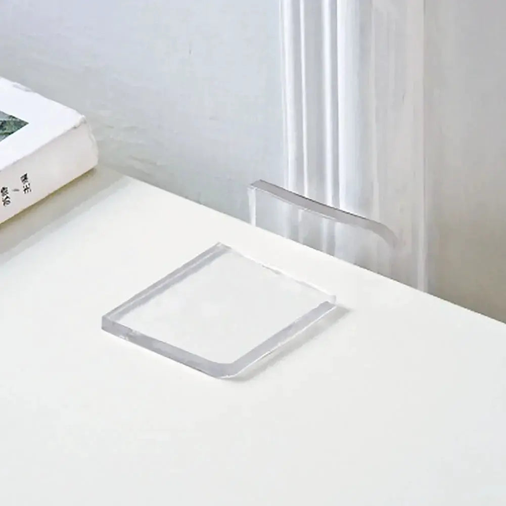 4pcs transparent silicone anti-vibration non-slip mats for washing machines