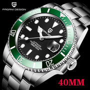 PAGANI DESIGN 2026 Mens Automatic Mechanical Watch 40mm Stainless Steel Waterproof Miyota 8215 Relogio