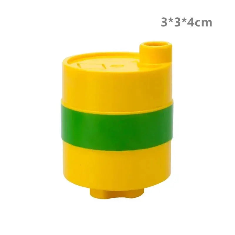 Big Building Blocks Compatible With Large Bricks Road Plates Car Parking Fuel Station Traffic Educational Toys For Kids