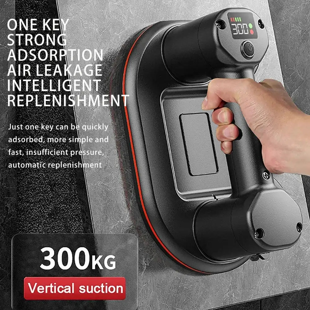 Industrial Grade Electric Vacuum Suction Cup 300 Kg Load Heavy Duty Lifter For Granite Tile Glass