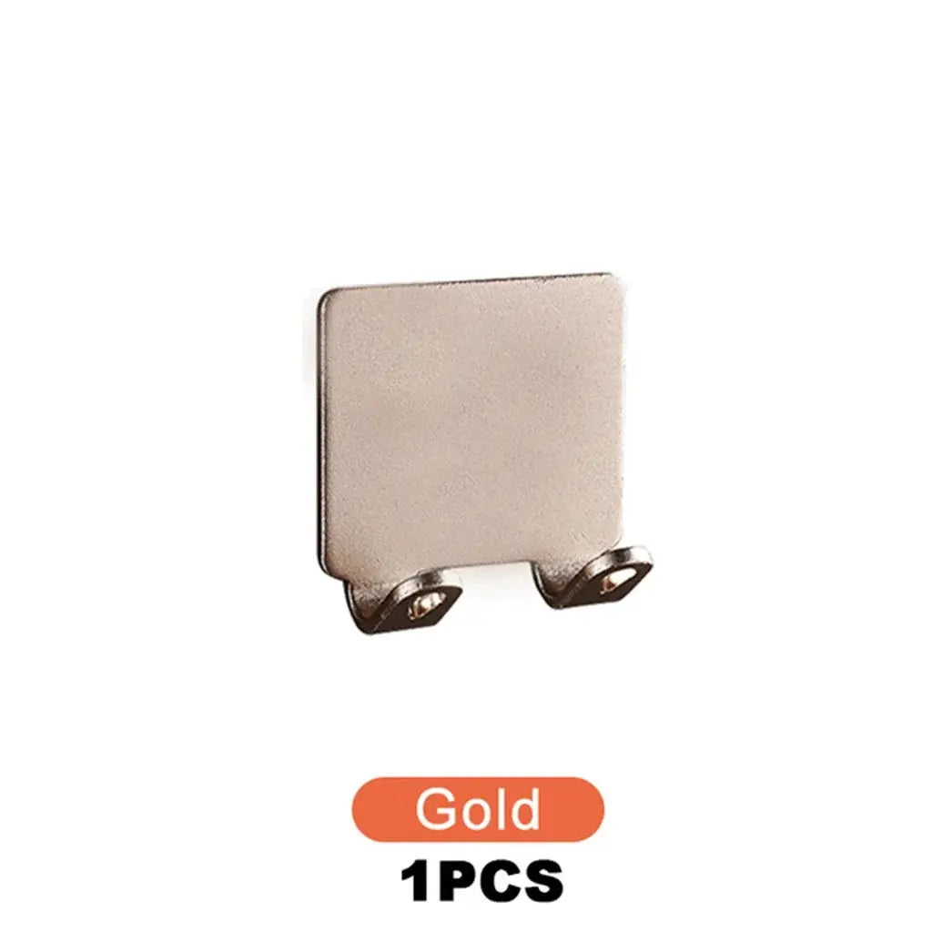 NovaLine Razor Holder Punch Free Wall Mount Stainless Steel Shaving Shelf For Bathrooms