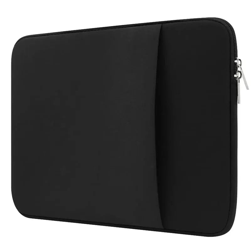 NovaGuard Universal Laptop Bag Case Protective Sleeve For 13 To 15.6 Inch Laptops With Cotton Lining Black Gray