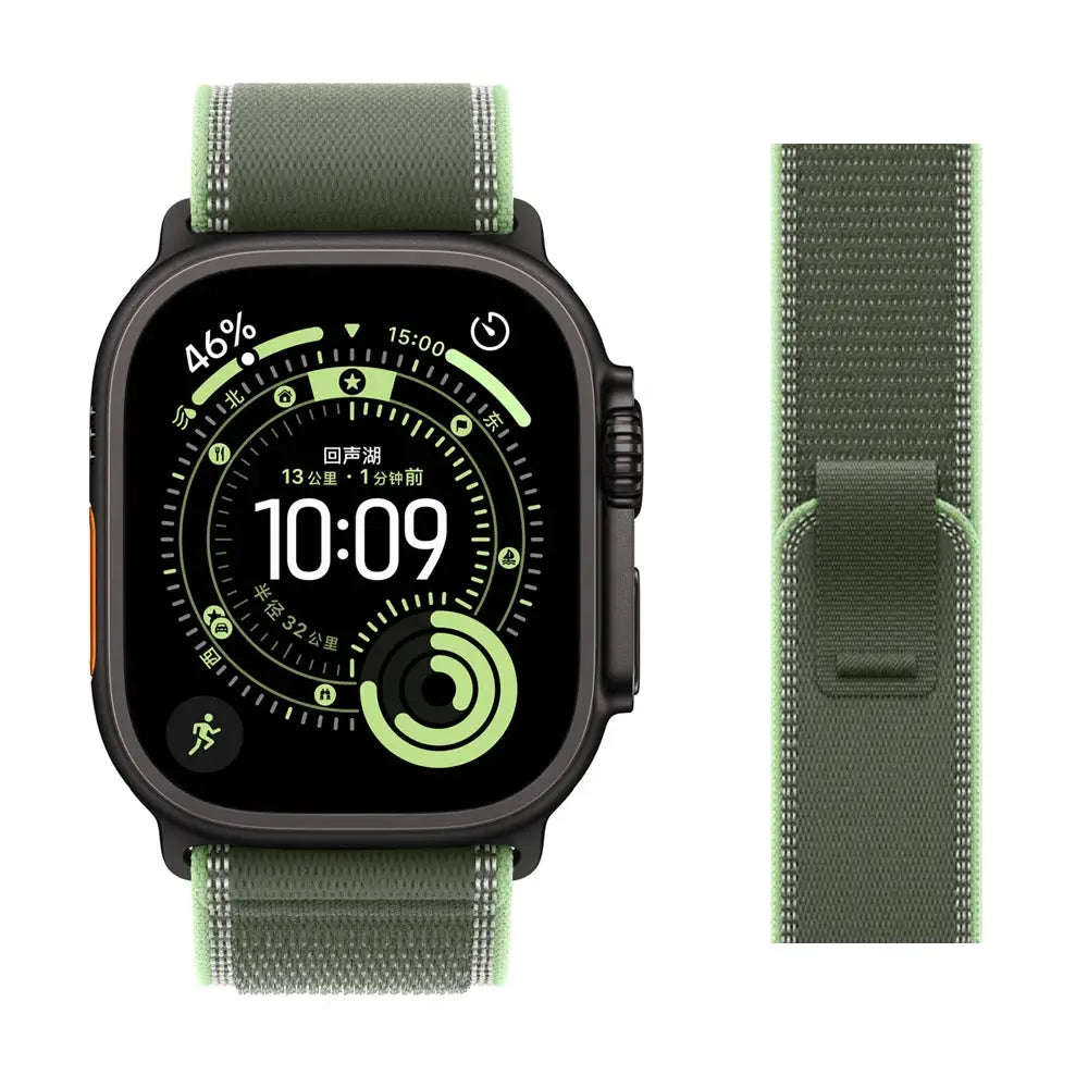 For Apple Watch Straps 49mm 46mm 45mm 44mm 42mm 40mm 41 bracelet correa iwatch series 11 10 9 8 7 6 5 SE Ultra 3 Trail loop Band