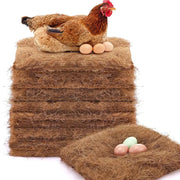 Natural Coconut Coir Nesting Liner for Chicken Coop Nest Box Mat and Nest Mat Box Liner