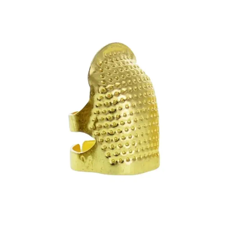 Adjustable Vintage Sewing Thimble Handmade Non Slip Embroidery Ring Finger Holder