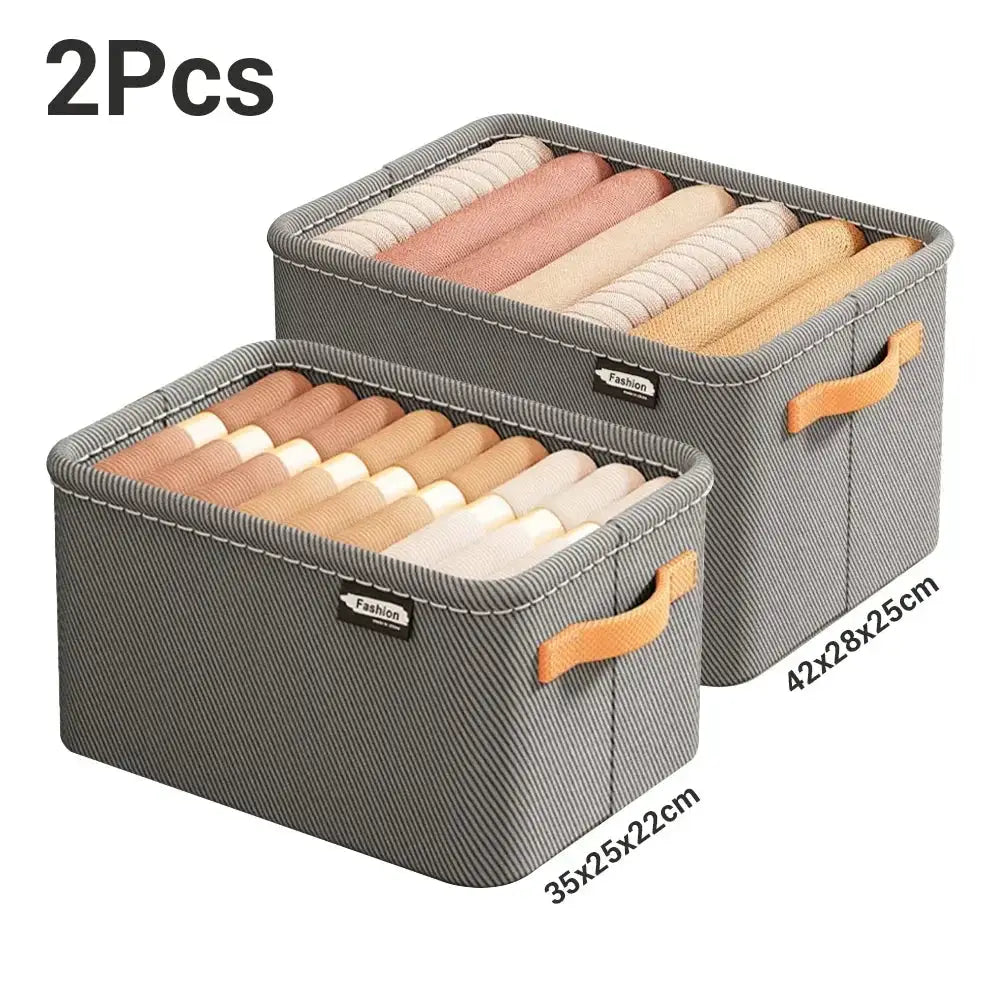 Heavy Duty Clothes Organizer For Wardrobe Storage Cabinets And Drawers To Store Pants Sweaters Jeans And More