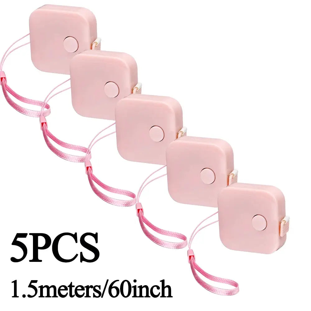Retractable Double Scale Tape Measure For Body Measurements Waist Clothes Tailor Measuring Tool