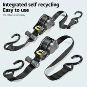 Auto Straps For Cargo Tape Retractable Belts And Ratchet Tensioners For Cars Motorcycles And Luggage