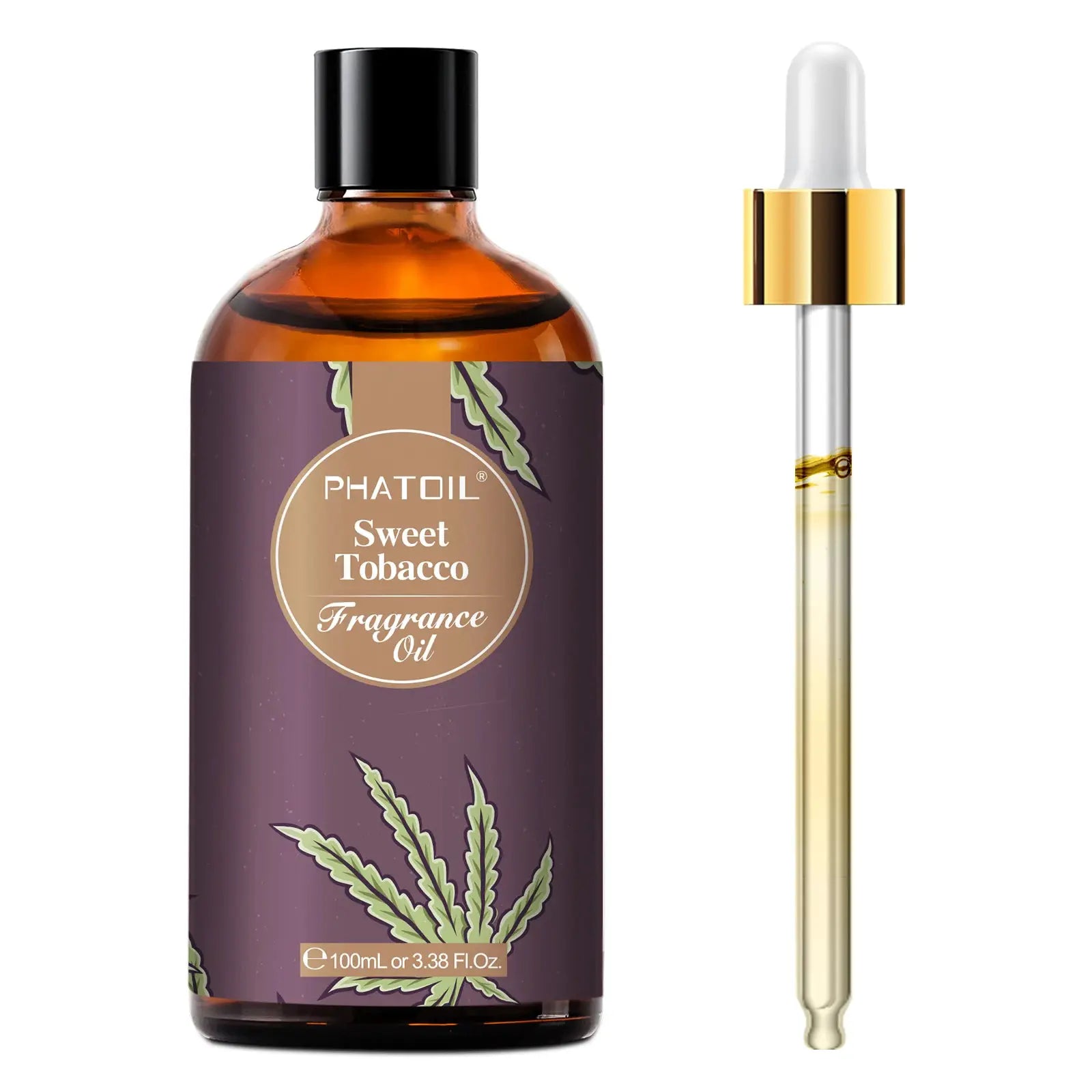 PHATOIL 100ml Fragrance Oils Set With Dropper White Musk Orange Blossom Bubble Gum Baby Powder Coffee For Aromatherapy
