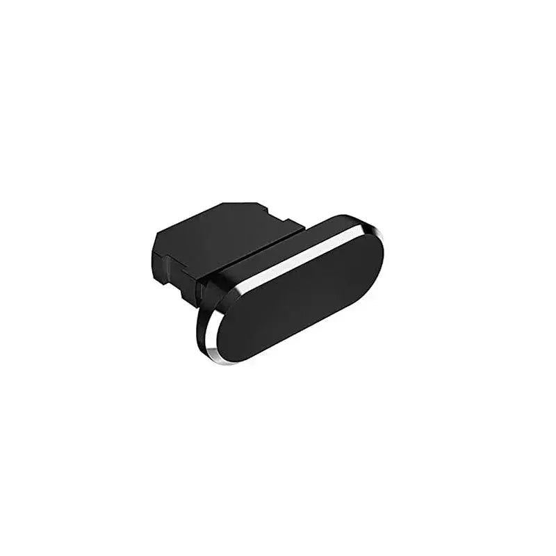 Black phone port cleaning brush kit for iPhone and Samsung devices