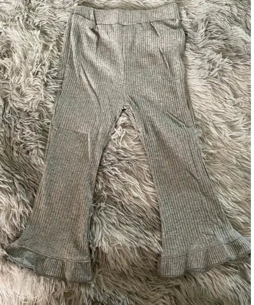 Baby Trousers All Season Slim Fit Elastic Waist Newborn Toddler Unisex Solid Color Pants For Kids