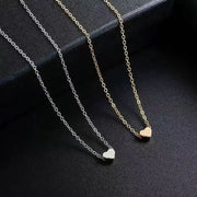 Fashion Exquisite Love Pendant Necklace For Women Zinc Alloy Clavicle Jewelry Gift For Temperament