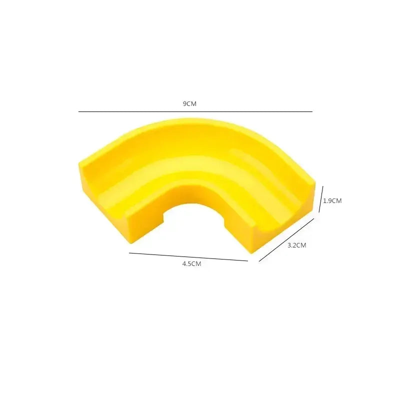 Big Size Building Blocks Marble Race Run Maze Educational Toy For Kids With Large Bricks And Ball Chute Giraffe Gift