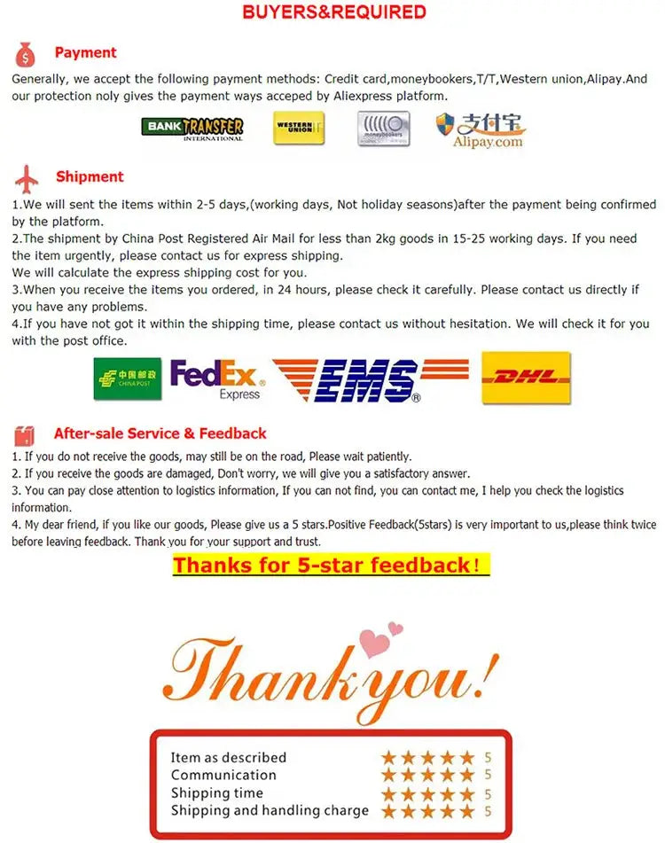 10XL Casual Pants policy infographic by Simples Market showing payment, shipping, and logos.