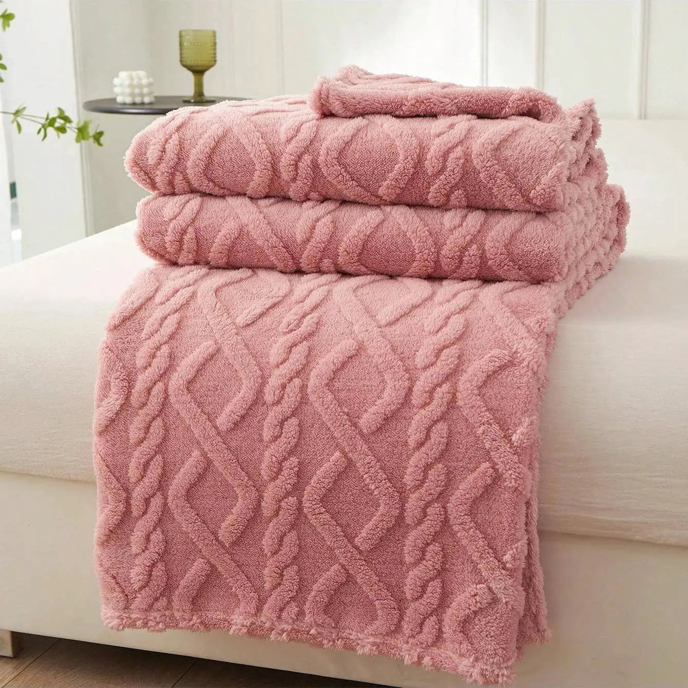 NT LEDIZ 1Pc Single Layer Coral Fleece Blanket Lightweight Multi Purpose Bed Cover For Living Room Sofa Nap