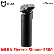MIJIA electric shaver S500 black handheld dry/wet triple-rotary blades