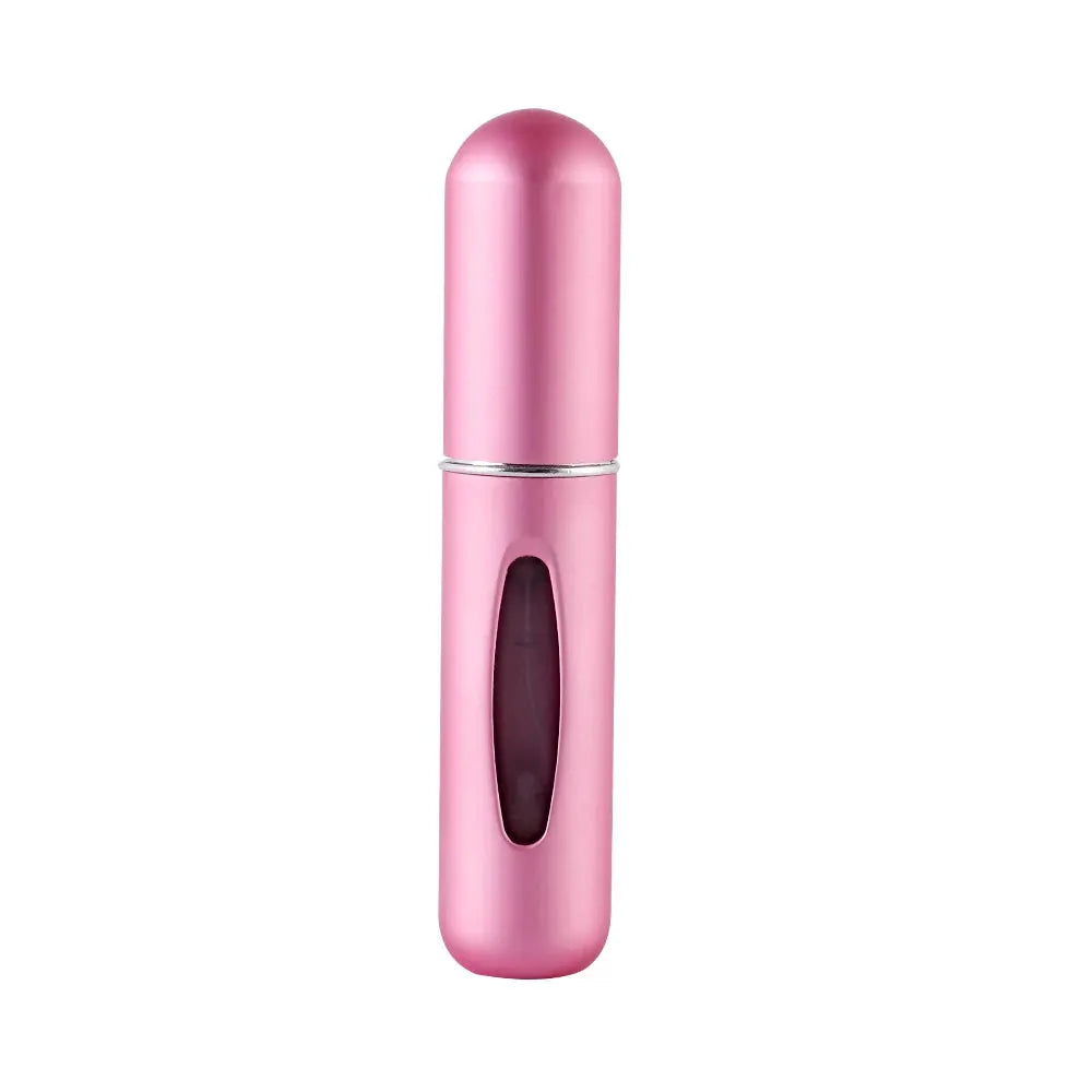 Portable Mini Travel Refillable Perfume Bottle Aluminum Case For On The Go High End Sample Size