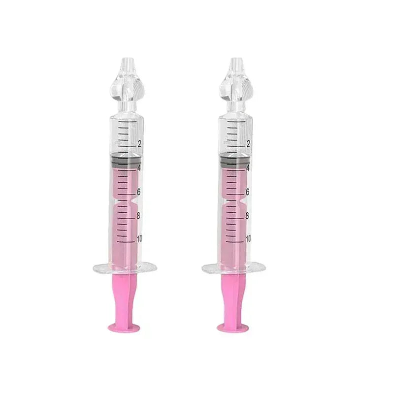 Dual Capacity 10Ml 20Ml Baby Nasal Aspirator Syringe Nose Cleaner Rhinitis Nasal Washer Irrigator Needle For Children
